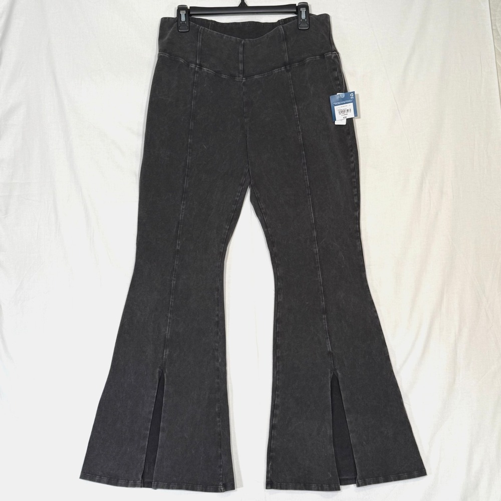 Arizona Jean Company Dark Gray Black Flare Pants